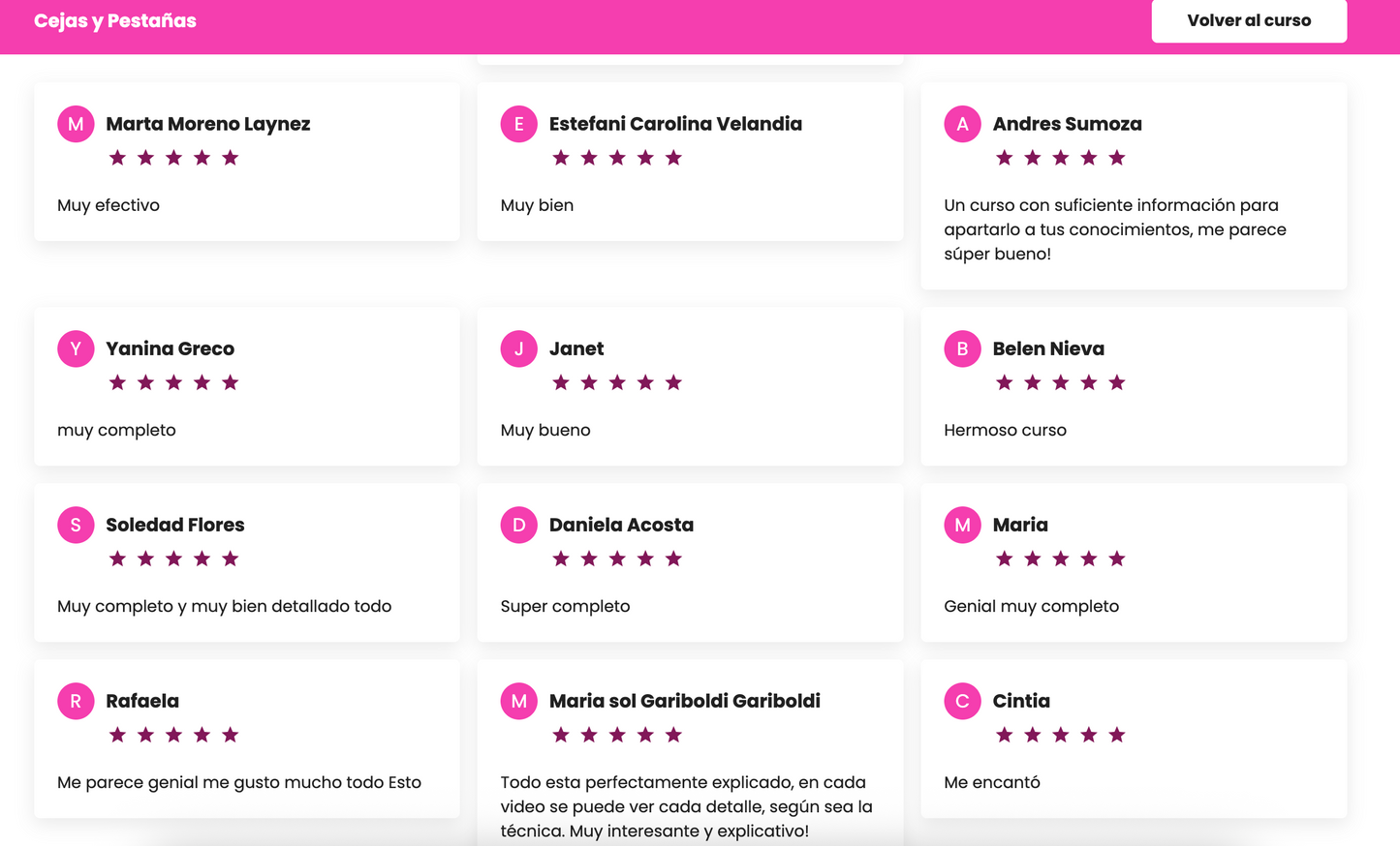 Curso Cejas y Pestañas