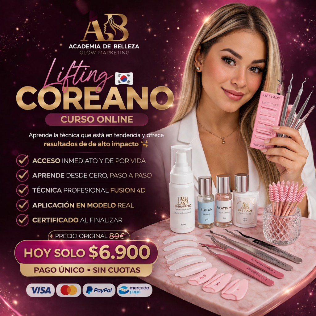 Lifting de Pestañas Coreano